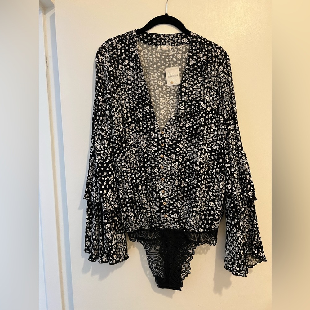 NWT Free People Bodysuit